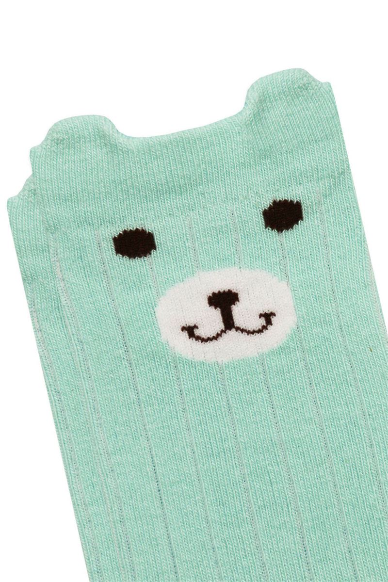 BROSS 3D BEAR PATTERNED BOYS BOOTIES SOCKS ASORTY