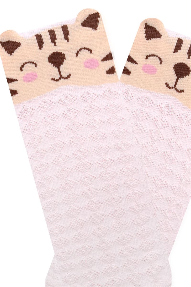 BROSS 3D OWL, SHEEP, CAT PATTERNED GIRLS BOOTIES SOCKS ASORTY