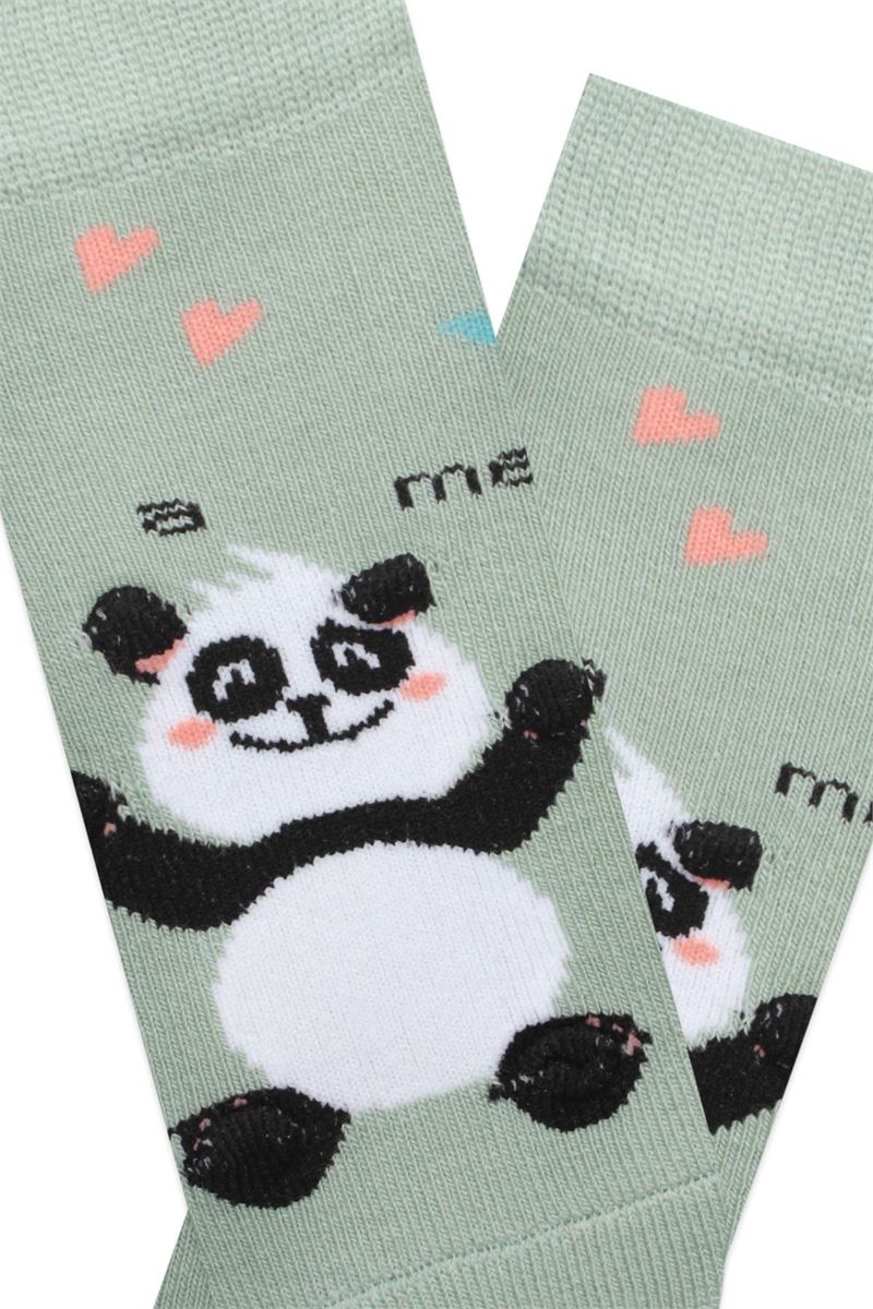 BROSS 3D HUG ME PANDA GIRLS BOOTIES SOCKS ASORTY