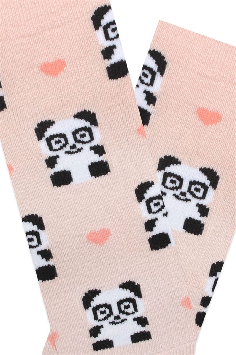 BROSS 3D HUG ME PANDA GIRLS BOOTIES SOCKS ASORTY