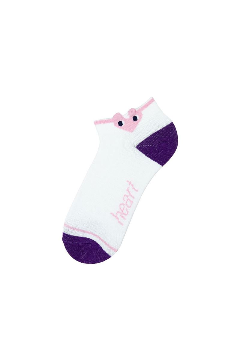 BROSS 3D HEART PATTERNED GIRLS  BOOTIES ASORTY