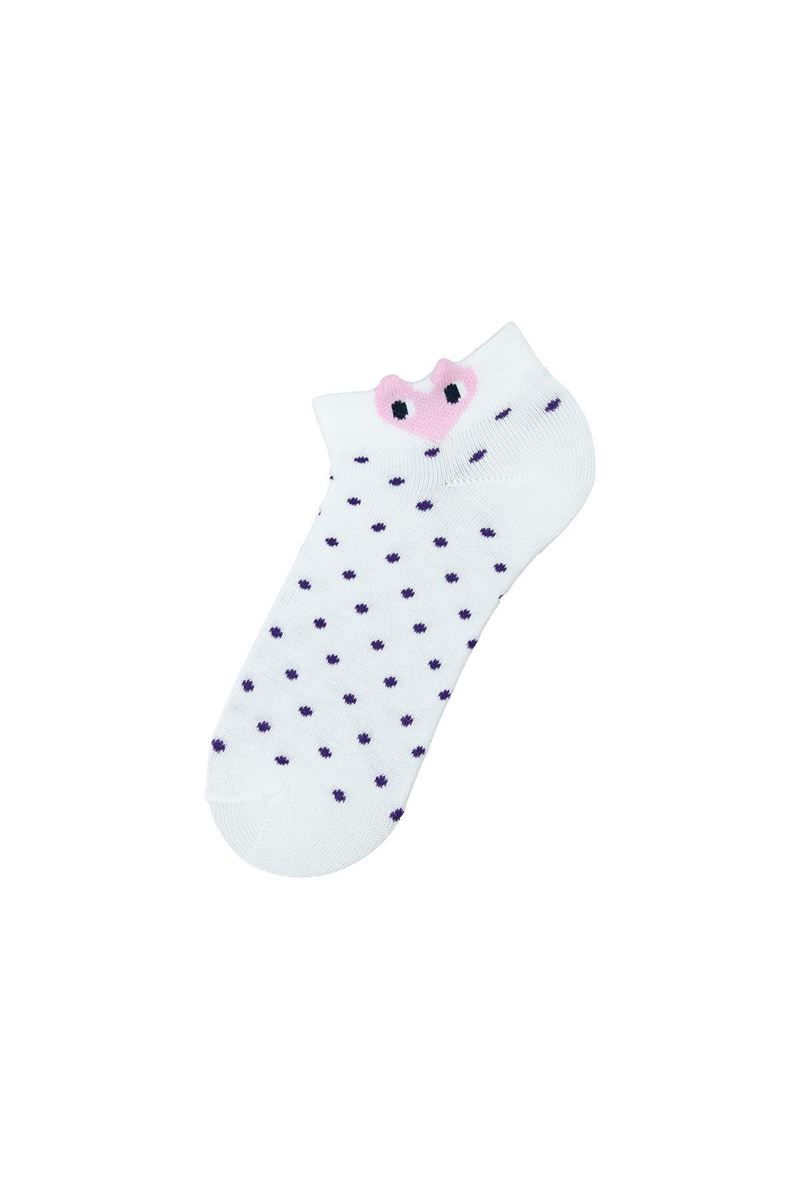 BROSS 3D HEART PATTERNED GIRLS  BOOTIES ASORTY