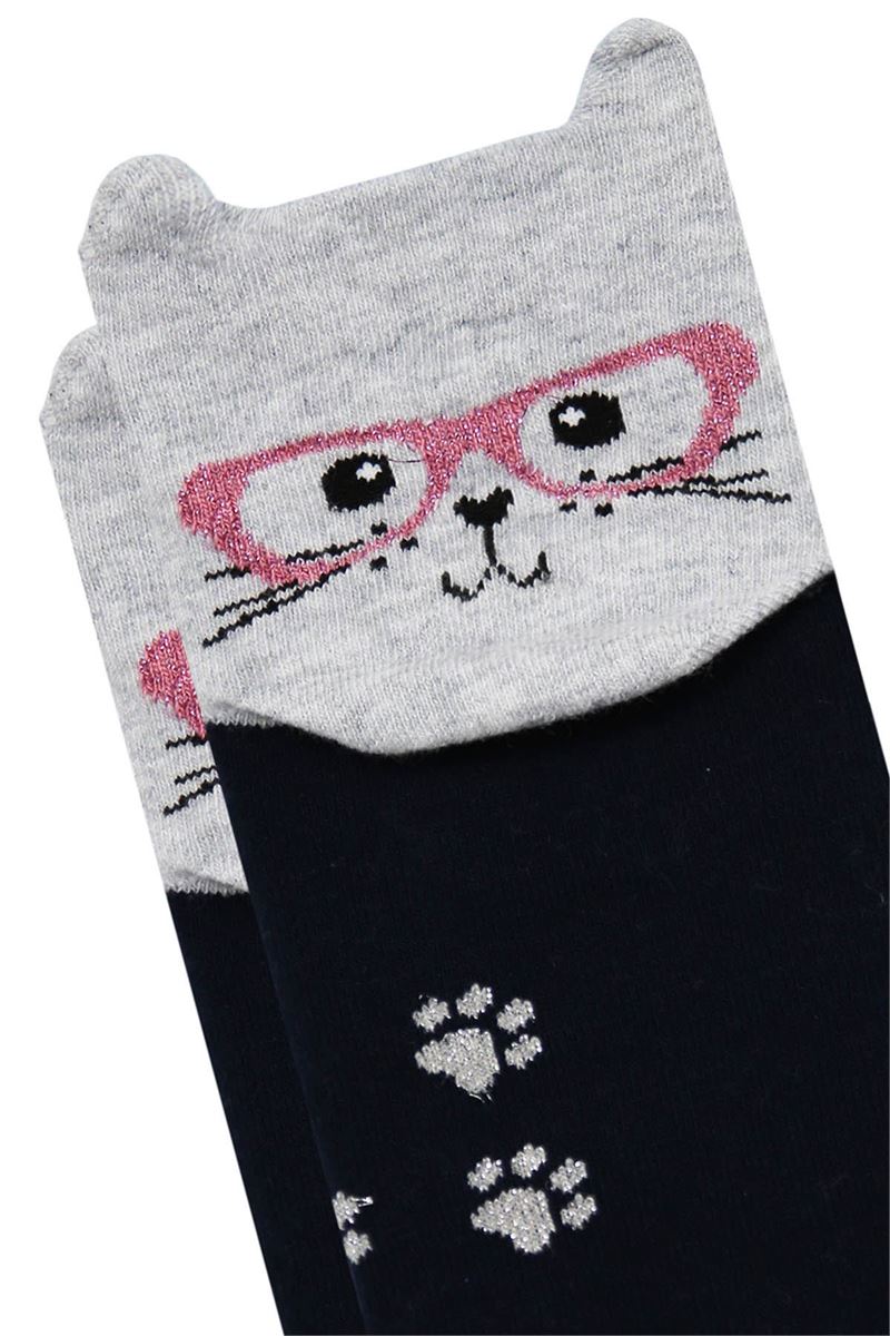 BROSS 3D RACCOON, FOX, CAT PATTERNED WOMEN S BOOTIES ASORTY