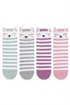3D RABBIT PATTERNED WOMENS BOOTIES SOCKS