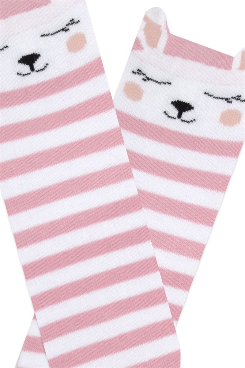BROSS 3D RABBIT PATTERNED WOMENS BOOTIES SOCKS ASORTY