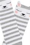 3D RABBIT PATTERNED WOMENS BOOTIES SOCKS