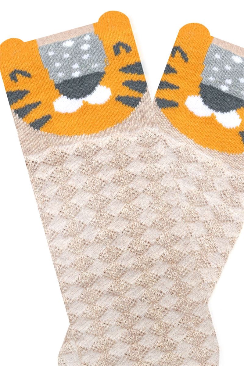BROSS 3D FOX, LION, PANDA PATTERNED BOYS BOOTIES SOCKS ASORTY