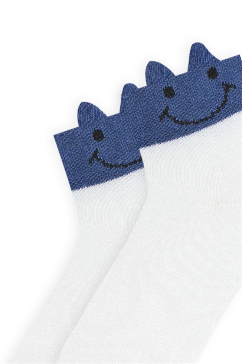 BROSS 3D FACE PATTERNED GIRLS BOOTIES SOCKS ASORTY