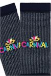 WOMAN ANKLE SOCKS CARNIVAL PATTERNED