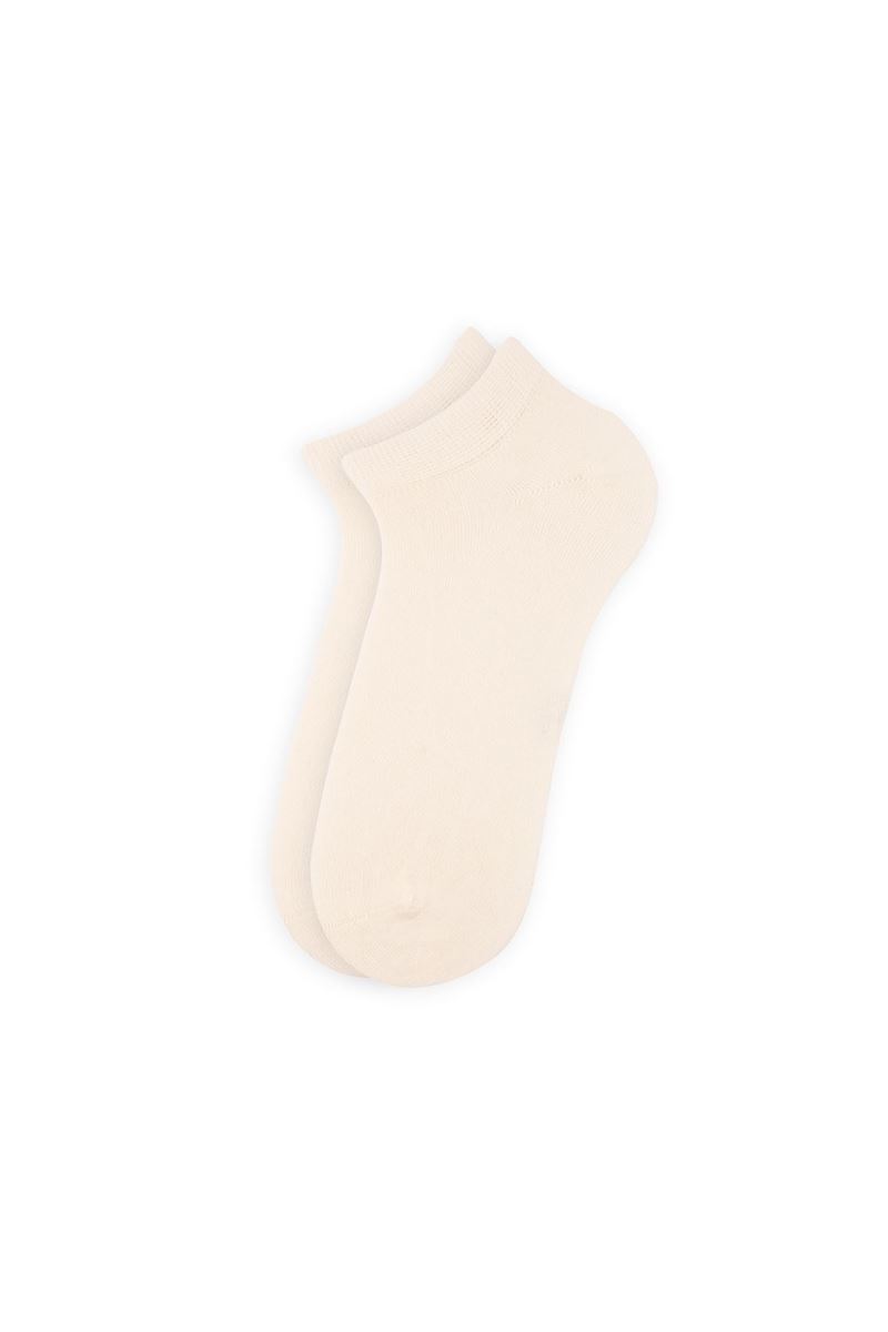 BROSS MAN ANKLE SOCKS UNPRINTED ECRU