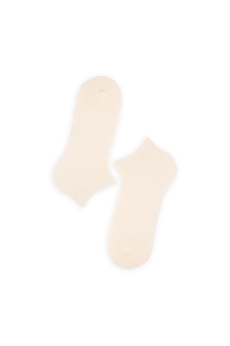 BROSS MAN ANKLE SOCKS UNPRINTED ECRU