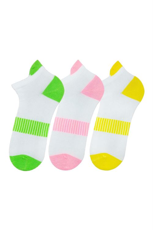 Woman Ankle Socks Sport Neon 12