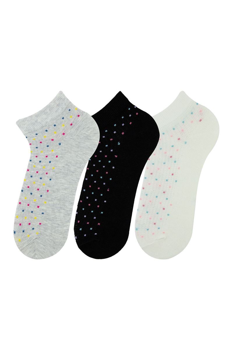 BROSS WOMAN ANKLE SOCKS PATTERN ASORTY