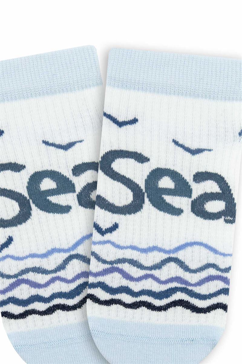 BROSS BOY ANKLE SOCKS SAILOR PATTERNED ASORTY