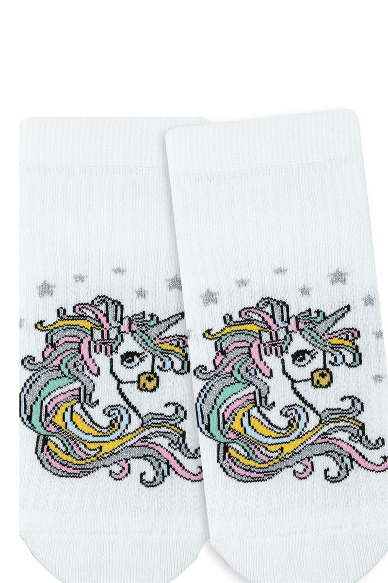 BROSS GIRL CREW SOCKS STAR PATTERNED ASORTY
