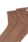 WOMEN BOW ACCESSORY VELVET ANKLE SOCKS