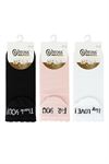WOMAN ANKLE SOCKS WRITTEN