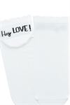WOMAN ANKLE SOCKS WRITTEN