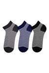 CIRCLE AND SPOT PATTERNED MEN BOOTIES SOCKS