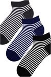 CIRCLE AND SPOT PATTERNED MEN BOOTIES SOCKS