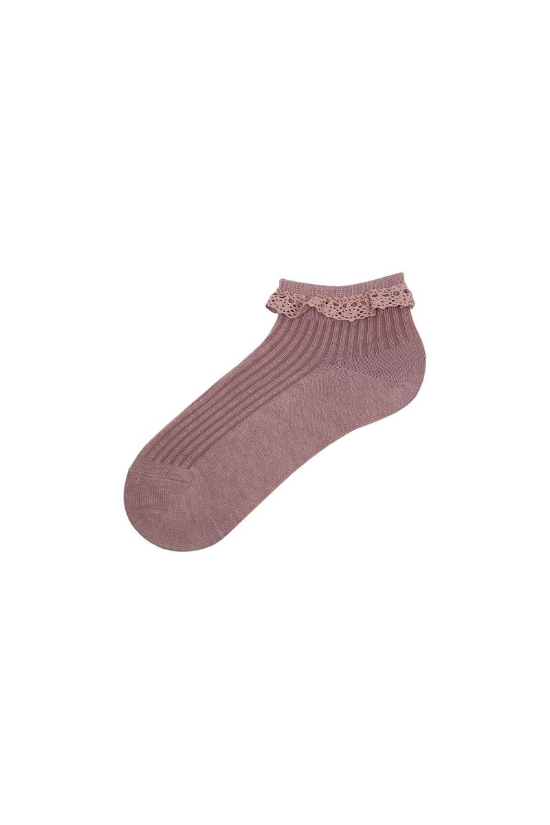 BROSS GIRLS BOOTIES SOCKS WITH LACE ACCESSORY ASORTY