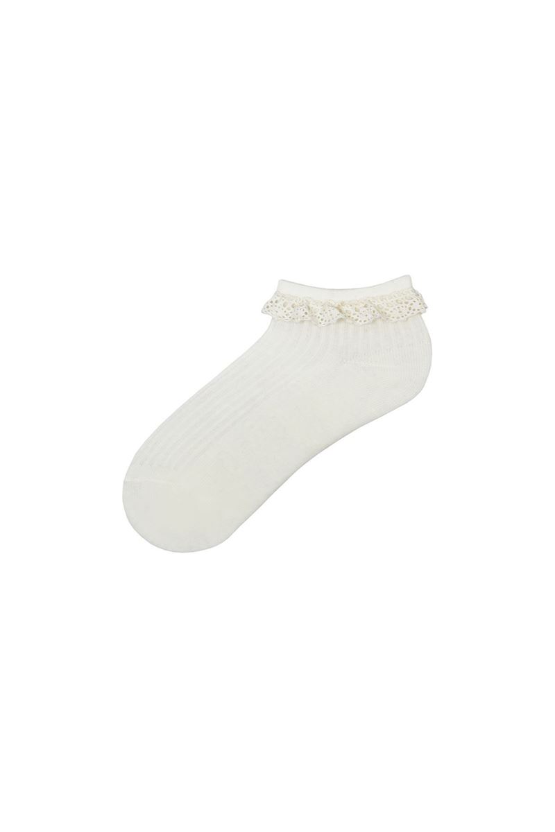 BROSS GIRLS BOOTIES SOCKS WITH LACE ACCESSORY ASORTY