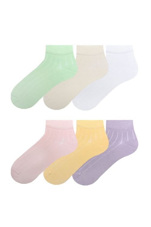 Derby 9X1 Girls Booties Socks 12
