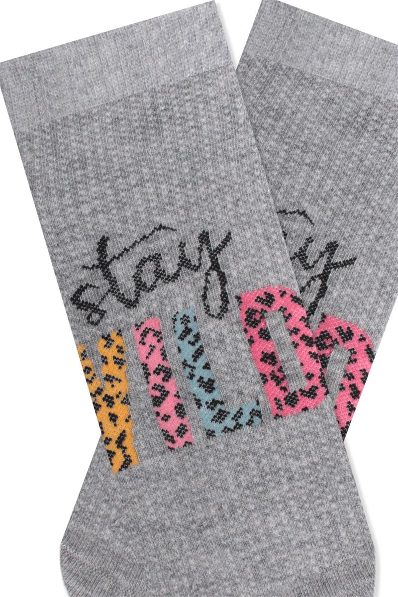 BROSS LIP, HEART, TEXT PATTERNED WOMENS BOOTIES SOCKS ASORTY