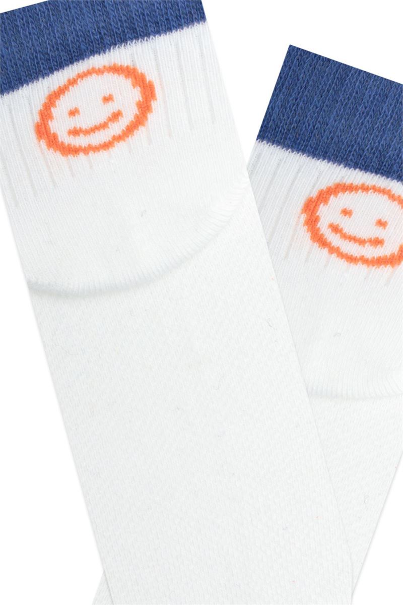 BROSS EMOJI PATTERNED SPORT BOYS BOOTIES SOCKS ASORTY