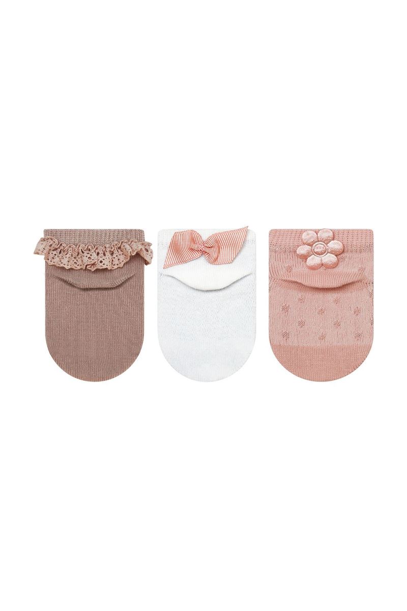 BROSS BABY GIRLS BOOTIES WITH DIFFERENT ACCESSORY ASORTY