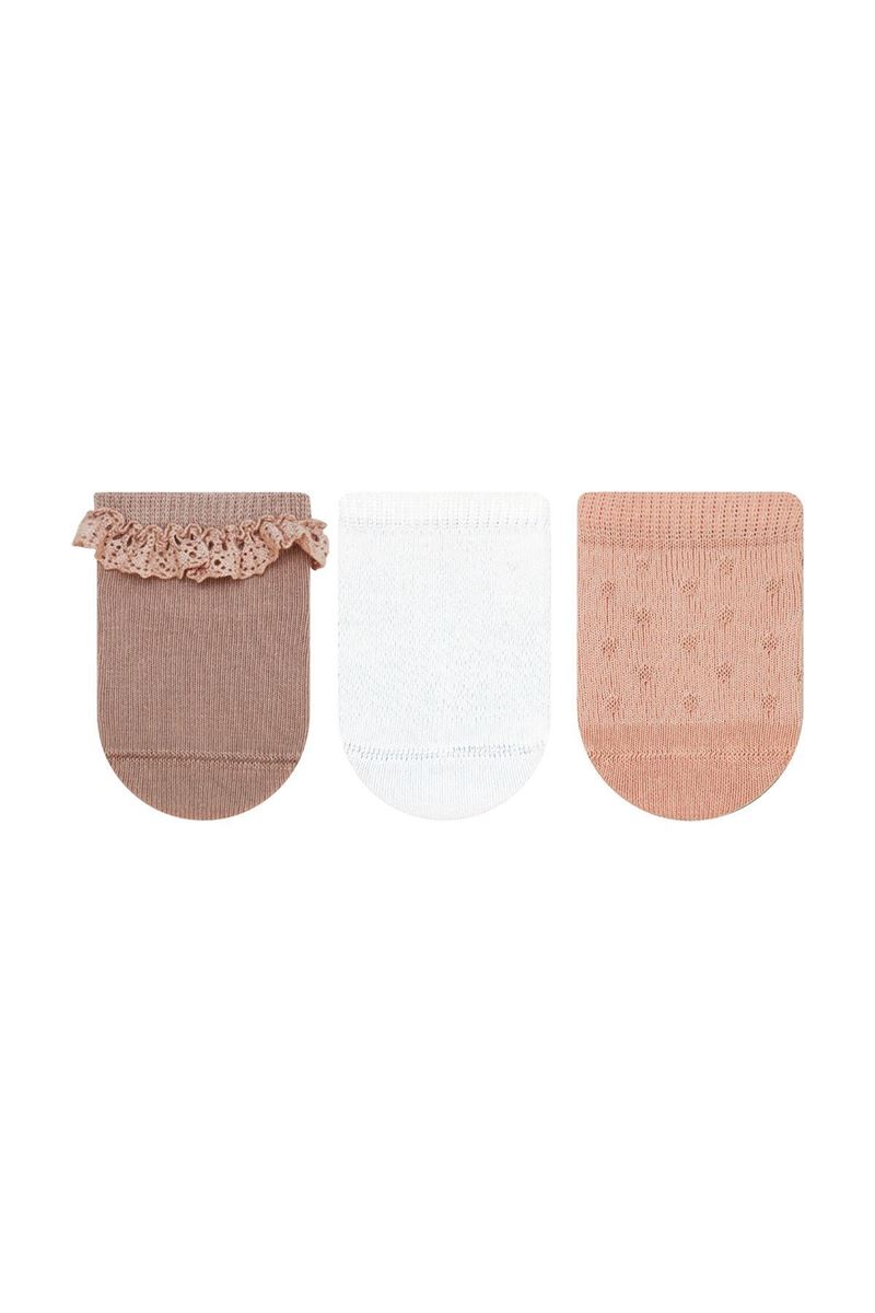 BROSS BABY GIRLS BOOTIES WITH DIFFERENT ACCESSORY ASORTY