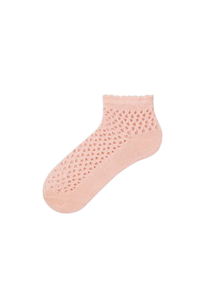 BROSS NET PATTERNED GIRLS BOOTIES ASORTY