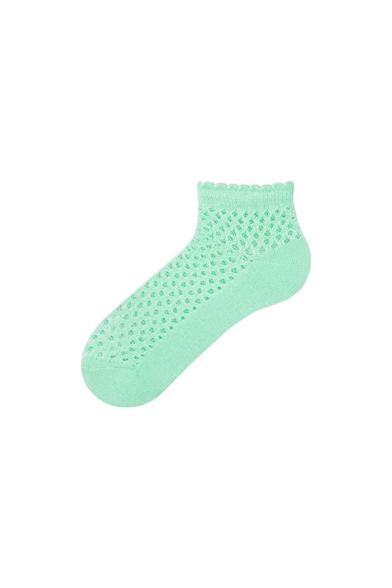 BROSS NET PATTERNED GIRLS BOOTIES ASORTY