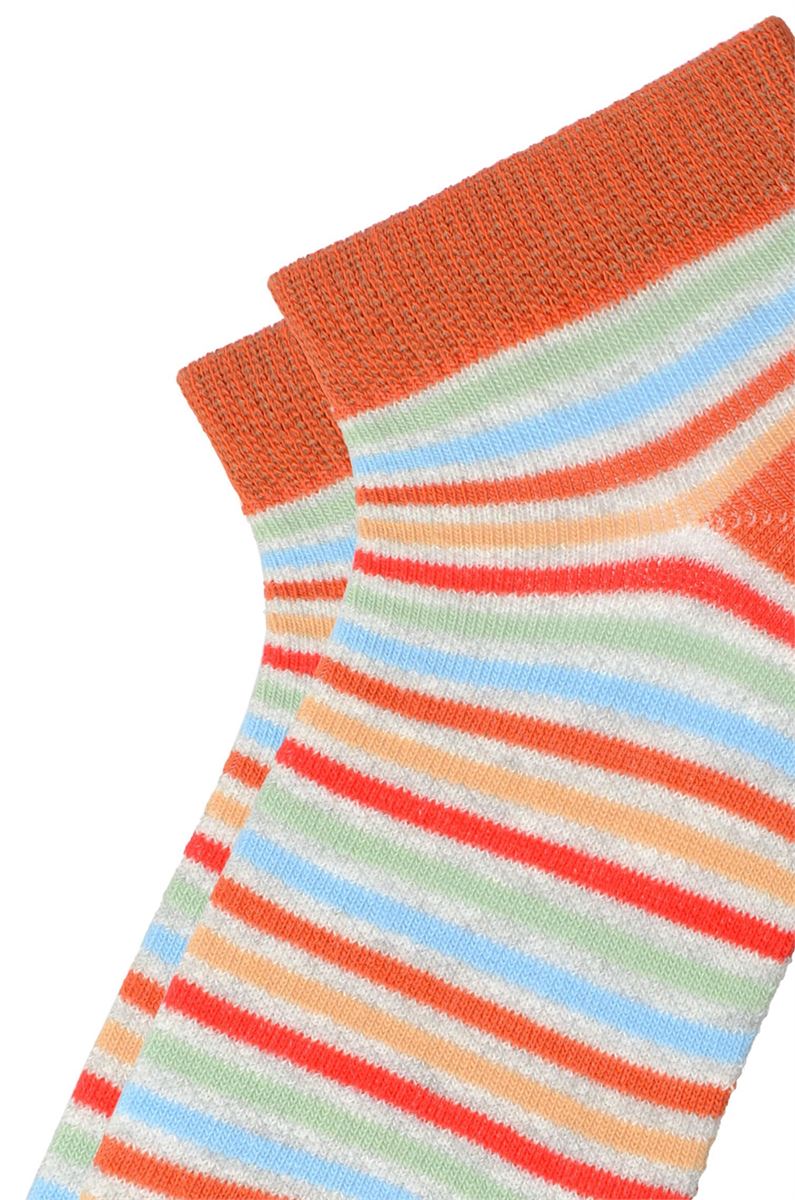 BROSS PLANET PATTERNED AND WRITTEN BOYS SHAFTLESS SOCKS ASORTY
