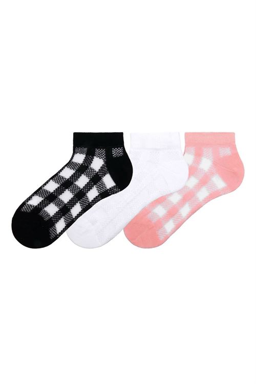 Square Patterned Women s Booties 12