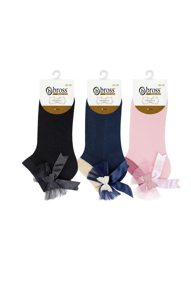 'WOMENS BOOTIES WITH BUTTERFLY ACCESSORIES