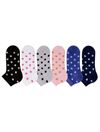 POINTED WOMEN S SHAFTLESS SOCKS