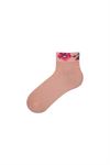 FLOWER DETAILED WOMENS BOOTIES SOCKS