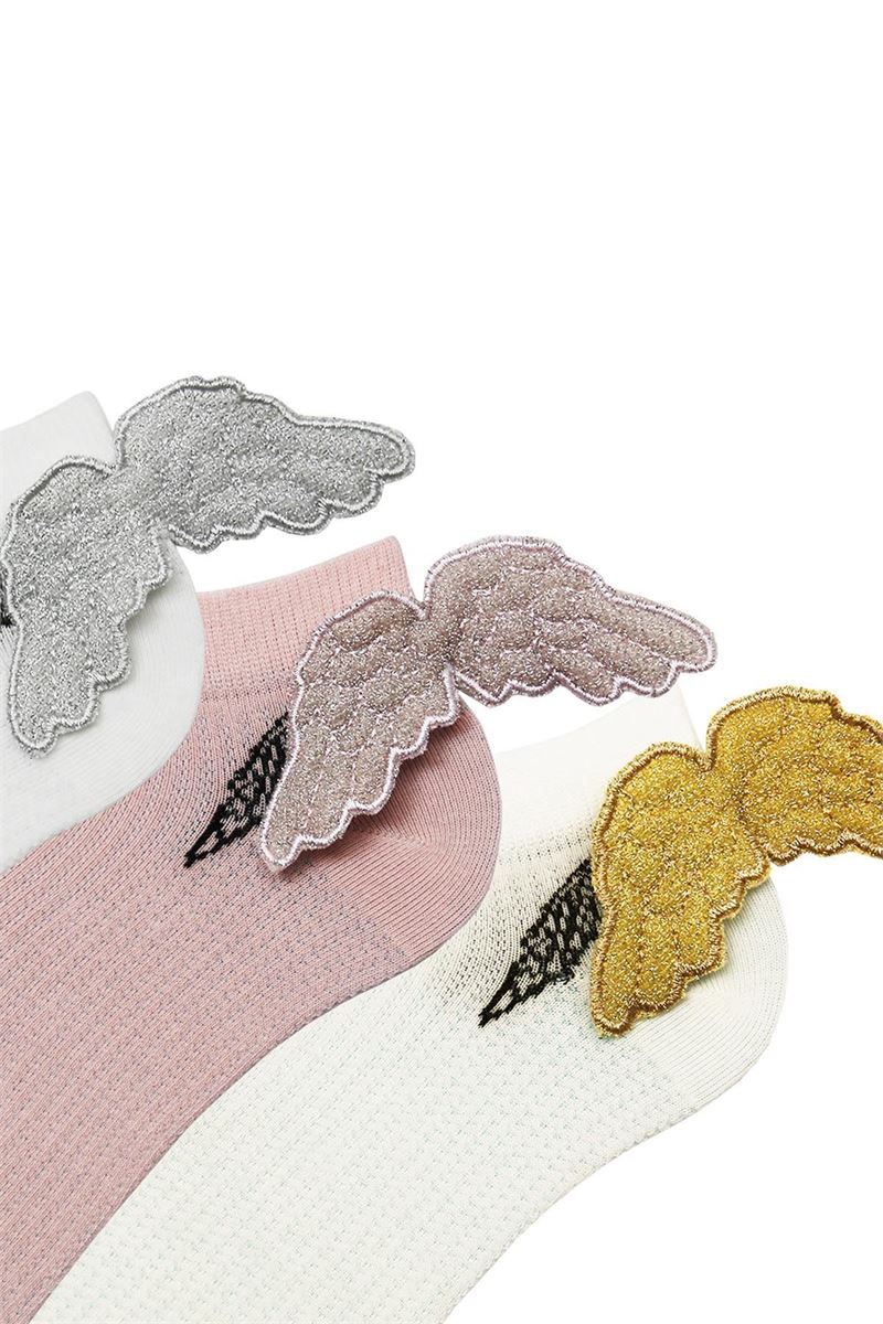 BROSS ANGEL WING ACCESSORY WOMENS BOOTIES ASORTY