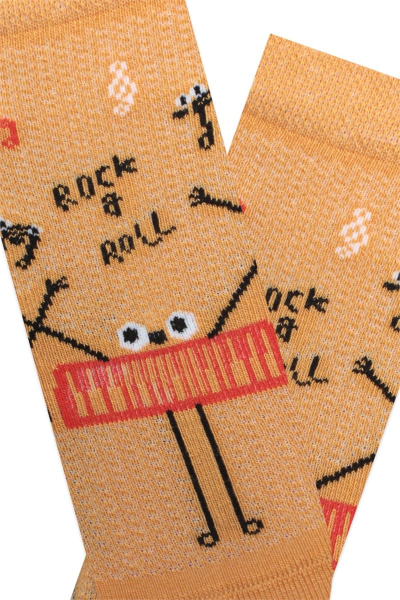 BROSS MUSIC THEMED BOYS BOOTIES SOCKS ASORTY
