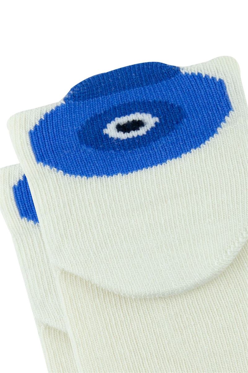 BROSS EVIL EYE BEAD PATTERNED BABY BOOTIES ASORTY