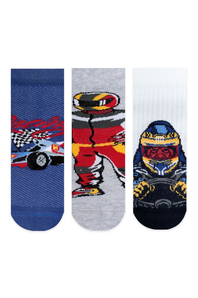 BROSS RACE TEAM BOYS BOOTIES SOCKS ASORTY