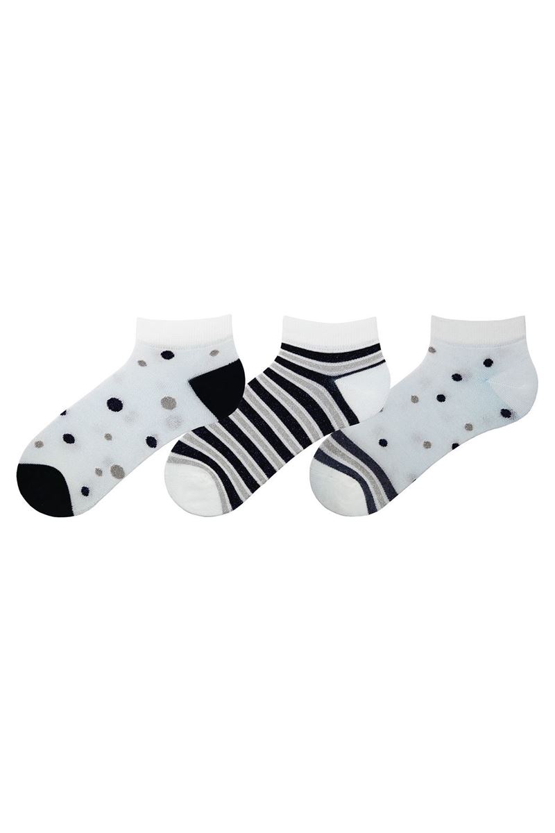 SILVERY CIRCLE AND POINT PATTERNED WOMENS BOOTIES