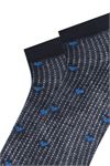 SILVERY HEART PATTERNED FLOSS WOMENS BOOTIES