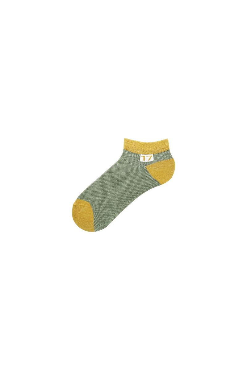 BROSS SPOR17 TEXT PATTERNED BOYS BOOTIES SOCKS ASORTY
