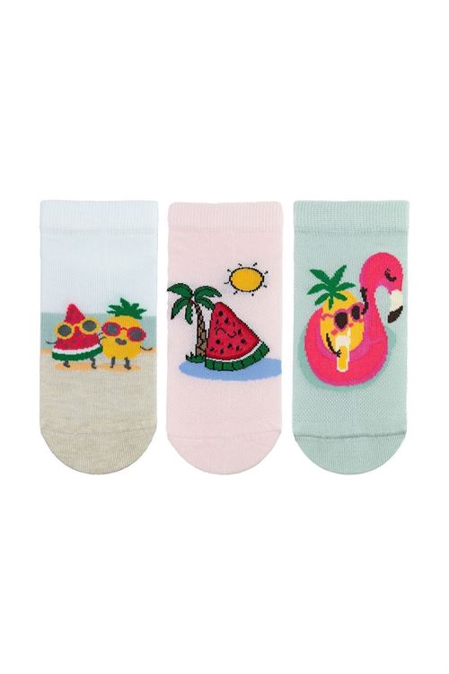 Summer Girl Step Socks 12
