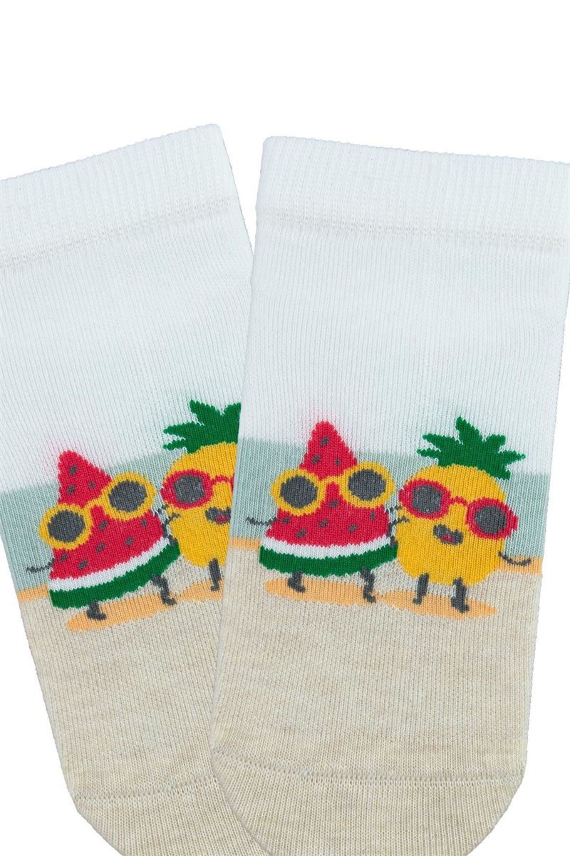 BROSS SUMMER GIRL STEP SOCKS ASORTY