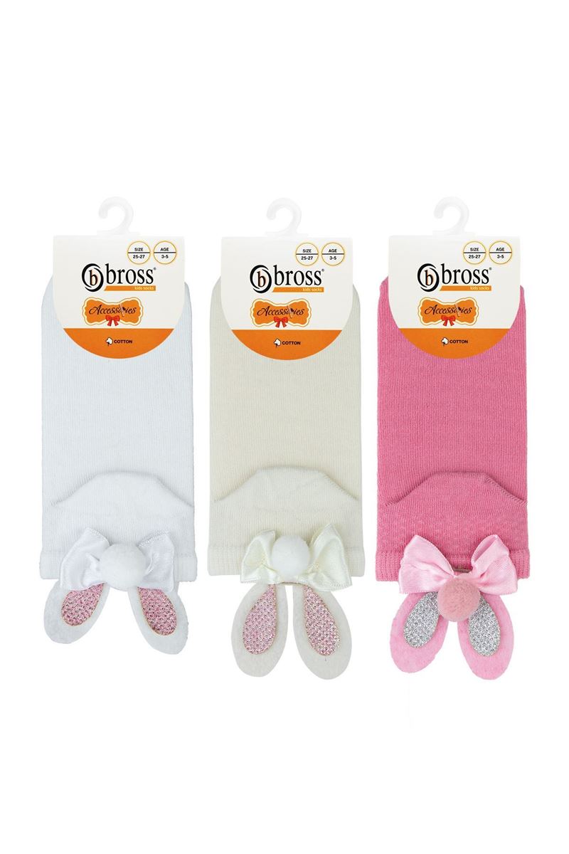 BROSS RABBIT ACCESSORY GIRLS  BOOTIES ASORTY