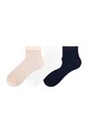 SUMMER KNITTING PATTERNED WOMENS BOOTIES SOCKS