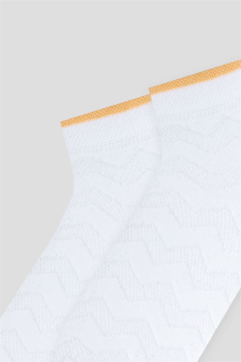 BROSS ZIGZAG CIRCLE PATTERNED GIRLS BOOTIES SOCKS ASORTY